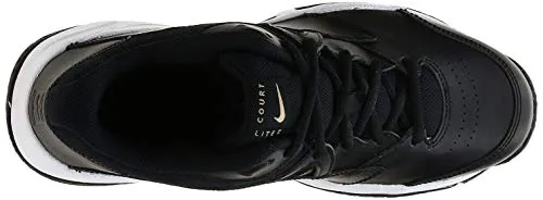 Asics Running Shoes Speed Nike Men Court Lite 2 White/Metallic Gold/Black Tennis Shoes-7 UK (41 EU) (8 US) (AR8836-012)