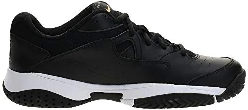 Asics Cycling Shoes Nike Men Court Lite 2 White/Metallic Gold/Black Tennis Shoes-7 UK (41 EU) (8 US) (AR8836-012)