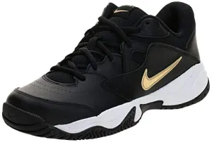 Nike Men Court Lite 2 White/Metallic Gold/Black Tennis Shoes-7 UK (41 EU) (8 US) (AR8836-012) Asics Gel Kayano Golf Shoes