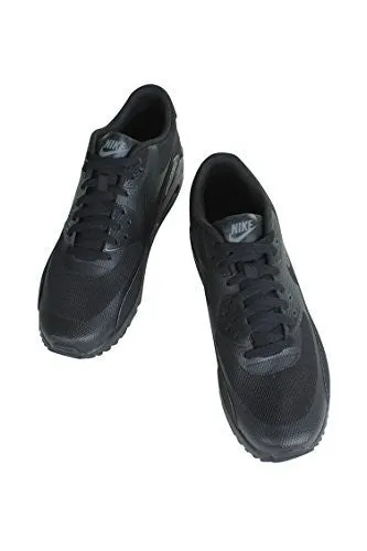 Nike Men's Air Max 90 Ultra 2.0 Essential Black/Black/Black/Dark Grey Running Shoe 12 Men US Asics Gel Nimbus 18 Running Shoe Size 8