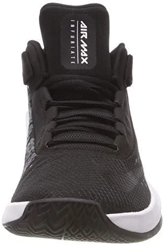 Asics Tennis Shoes Sale Nike Men's Air Max Infuriate 2 Mid Basketball Shoe Black/White/Anthracite Size 9 M US