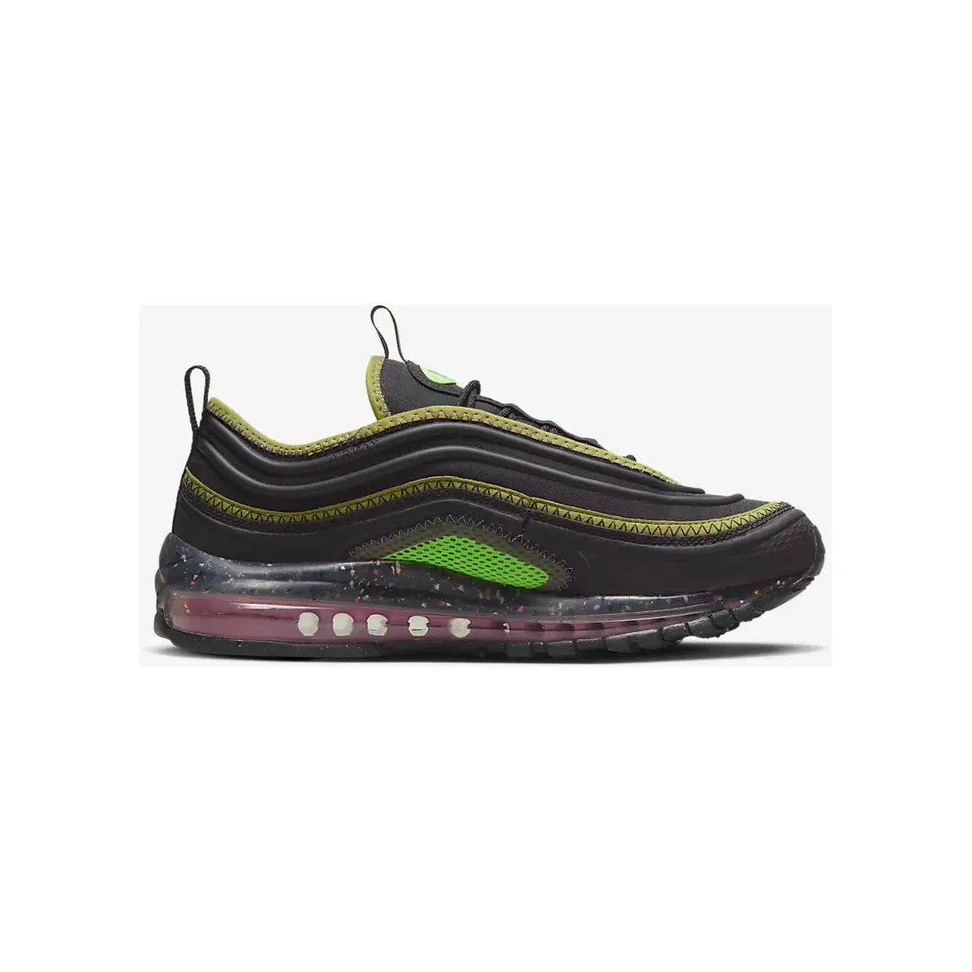 Nike Men's Air Max Terrascape 97 Shoes - Black / Key Lime / Pilgrim / Elemental Pink Asics Running Shoe