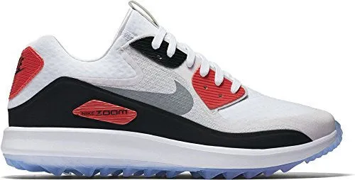Asics Shoes Sneaker Nike Men's Air Zoom 90 IT Golf Shoes (Medium) (10.5 M, White/Cool Grey)
