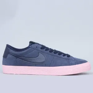 Nike SB Blazer Low Shoes Obsidian / Obsidian - Bubblegum Asics Shoes Platform