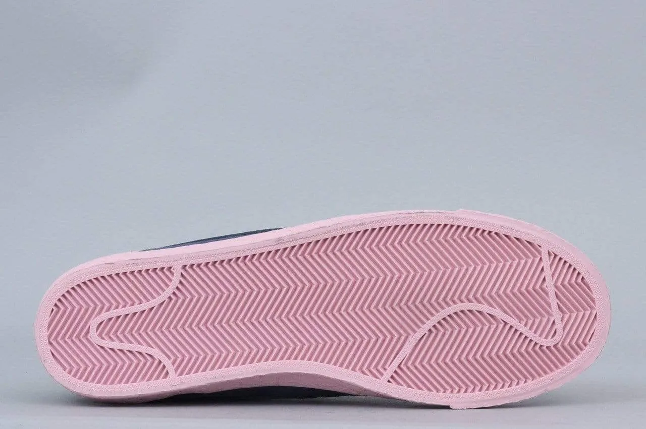 Nike SB Blazer Low Shoes Obsidian / Obsidian - Bubblegum Gel Asics Running Shoes