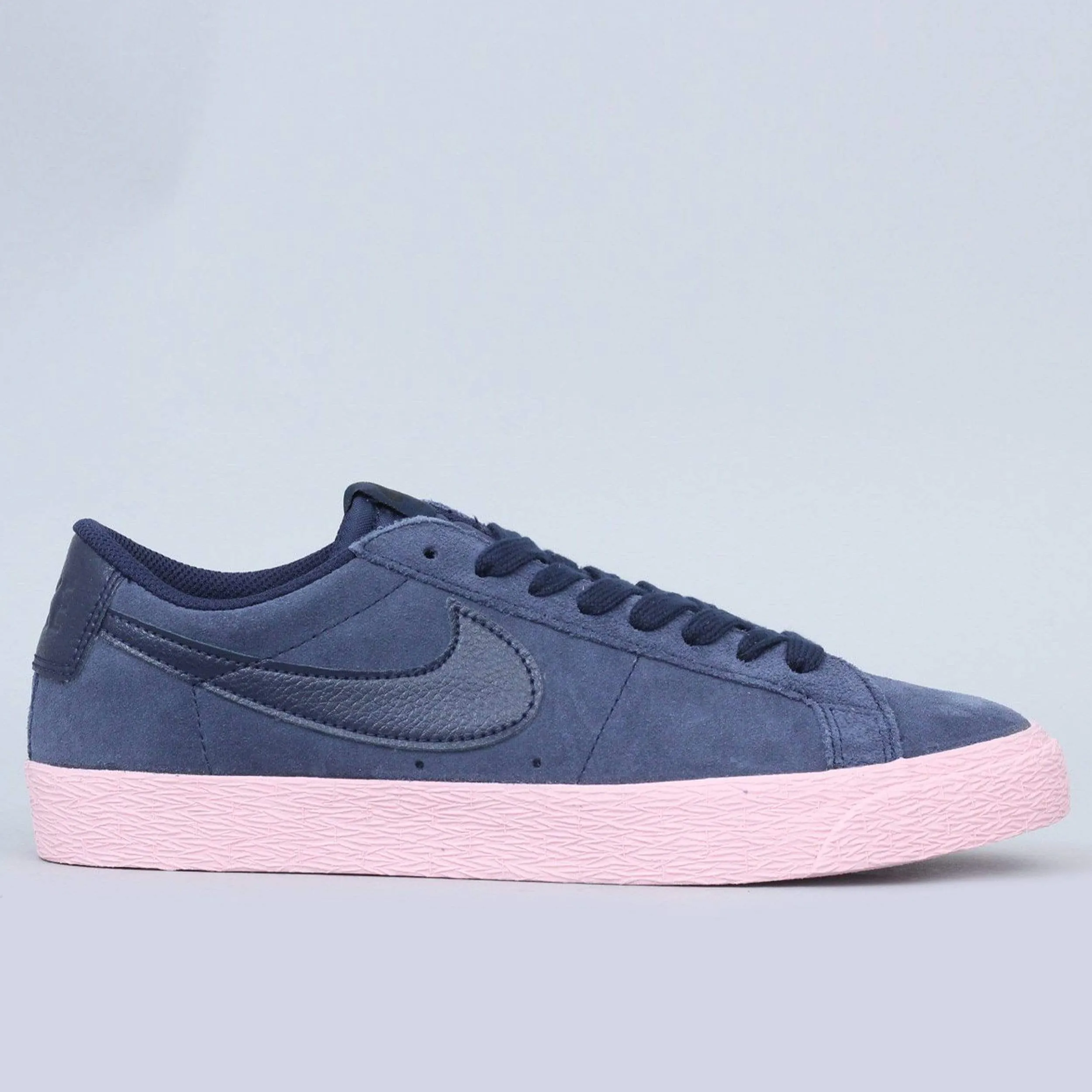 Nike SB Blazer Low Shoes Obsidian / Obsidian - Bubblegum Asics Shoes Size Cm