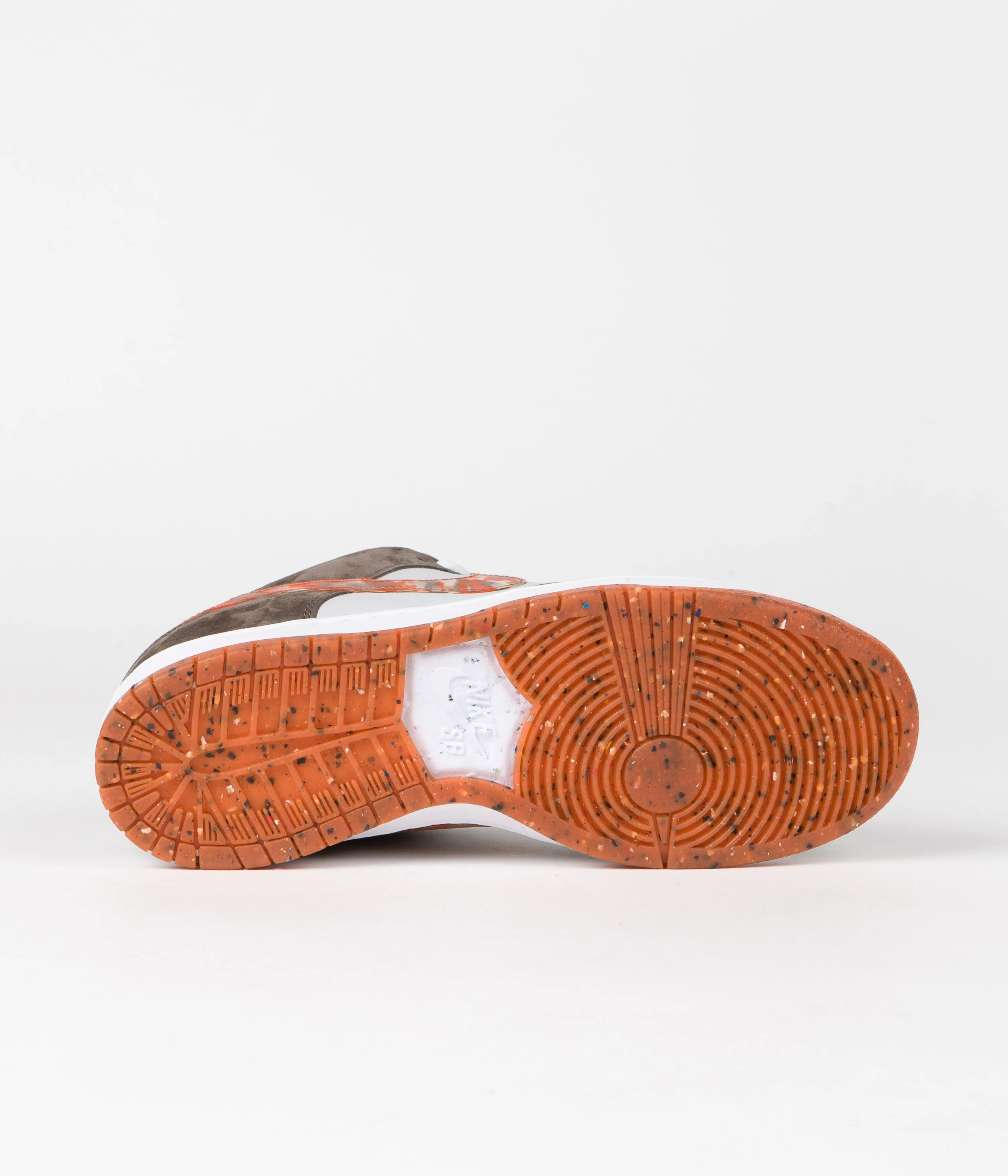 Nike SB x Crushed DC Dunk Low Pro Shoes - Olive Grey / Manta Orange - Rattan Asics Versablast 2 Running Shoes