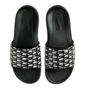 Nike Victori One Slide Print - Men's Leather Slides - Black Slides - Comfortable & Durable Asics Skate Shoes Gel Vickka