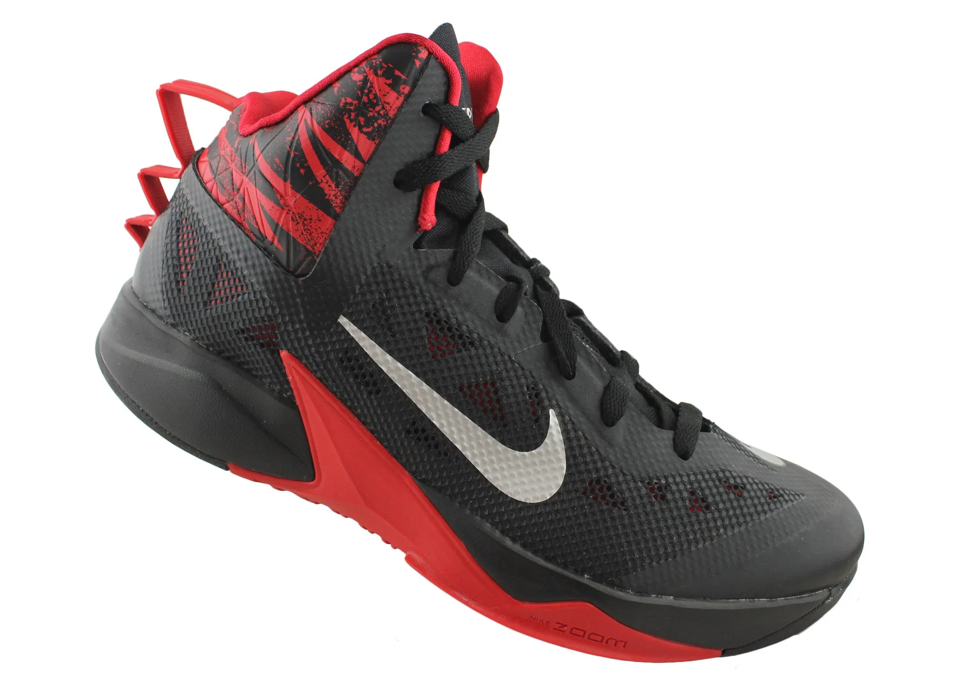 Nike Zoom Hyperfuse 2013 Mens Basketball/Casual High Top Shoes Asics Distance Shoes