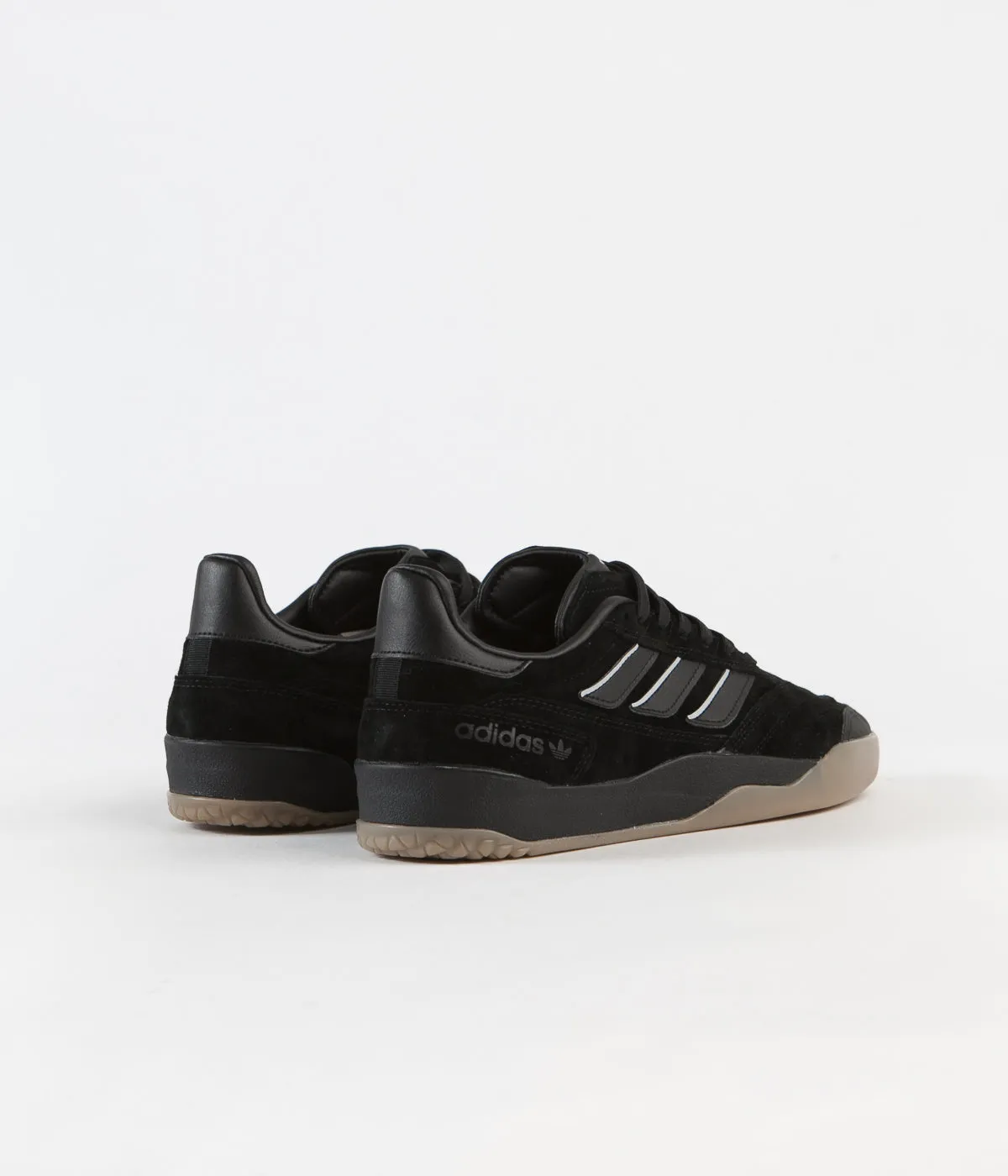 Adidas Copa Nationale Shoes - Core Black / Silver Metallic / Gum M2 Adidas Mesh Shoes