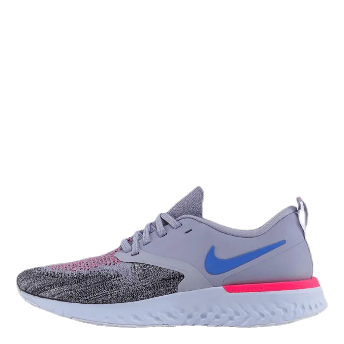 Odyssey React 2 Flyknit Blue/Black/Grey Cross Country Shoes Running