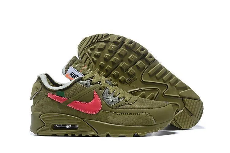 Asics Tigers Wrestling Shoes OFF-WHITE x Nike Air Max 90 'Olive' Shoes Sneaker !!! CYBER MONDAY SALE !!!
