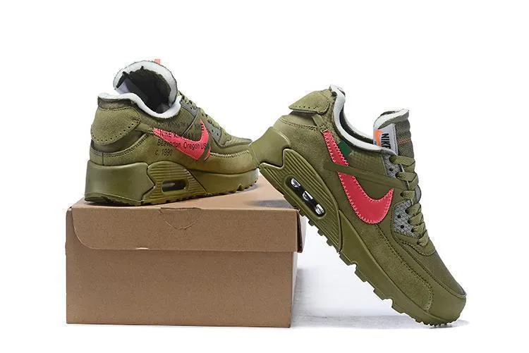 OFF-WHITE x Nike Air Max 90 'Olive' Shoes Sneaker !!! CYBER MONDAY SALE !!! Asics Gel Scram 5 Trail Running Shoes