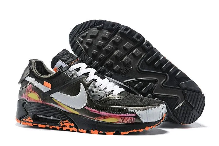 OFF-WHITE x Nike Air Max 90 'The Ten' Shoes Sneaker Sale Men Size US 7, 8, 8.5, 9, 10, 11 Asics All Wrestling Shoes