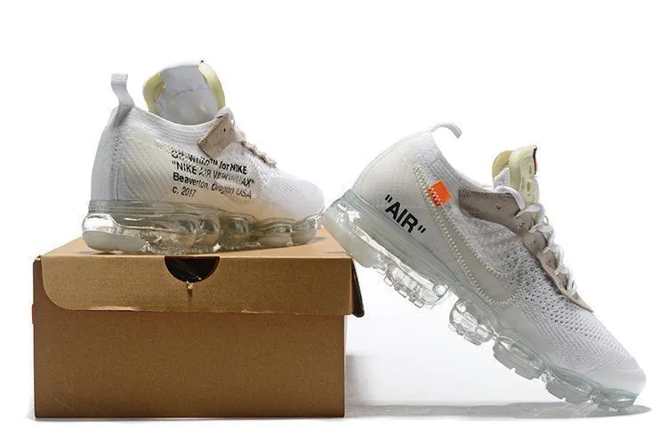 OFF WHITE x Nike Air Vapormax Part 2 White  Shoes Sneakers Men !!! CYBER MONDAY SALE !!! Cheap Asics Shoes Online Australia