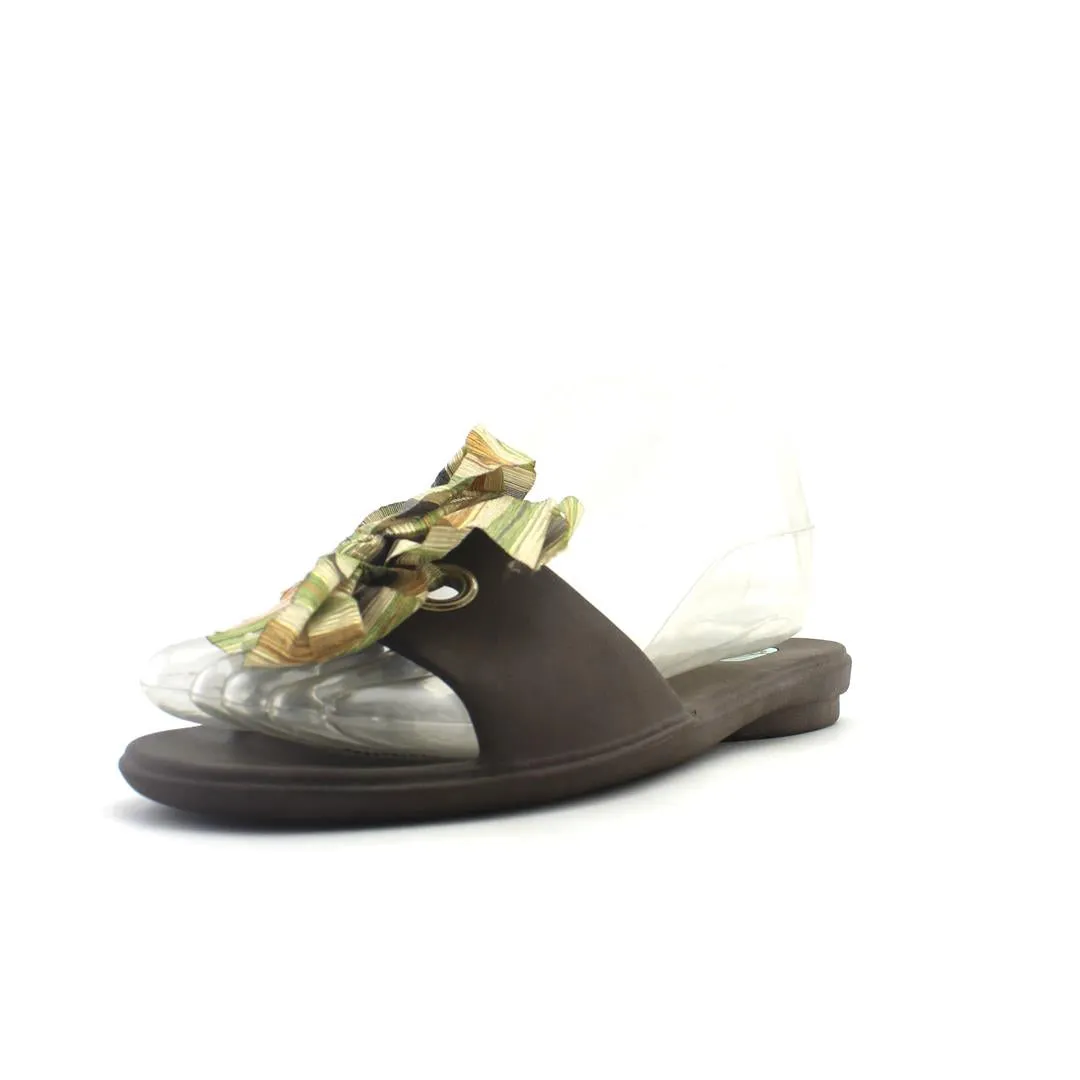 OKAL OKA BEE FABRIC CHEETAH Slippers Size 5