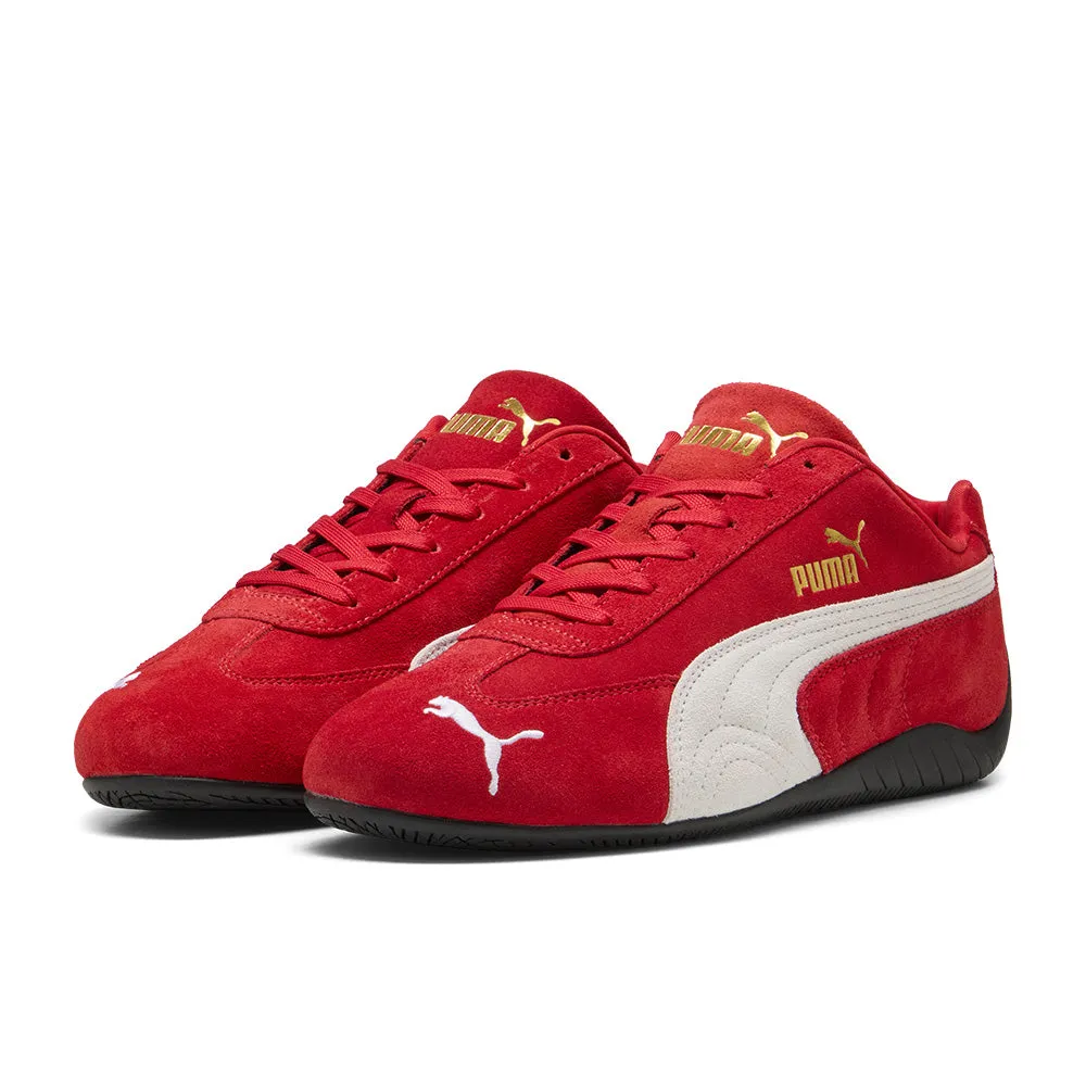 PUMA SPEEDCAT OG SNEAKERS FOR ALL TIME RED / PUMA WHITE Custom Asics Tennis Shoes