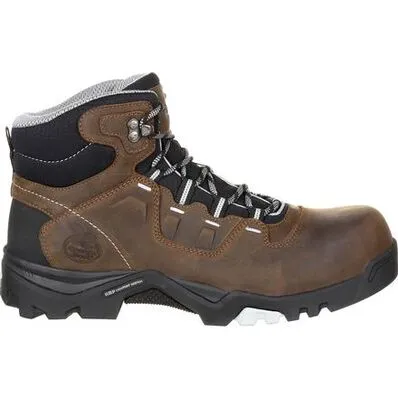 Heavy-duty Work Boots Waterproof GEORGIA BOOT Men's Amplitude Composite Toe Waterproof 5 Inch GB00216