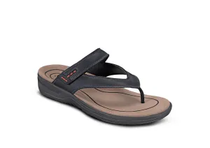 Ladies Shoes And Sandals Orthofeet - men's Sandals - Eldorado - Black
