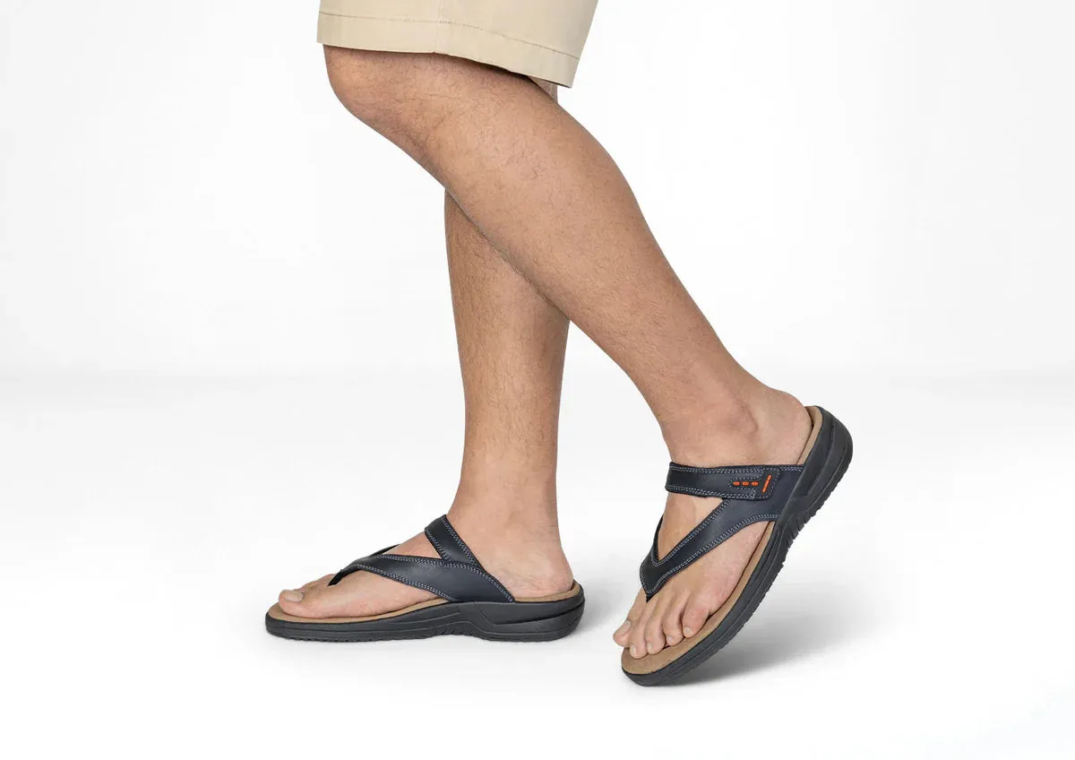 Gbg Sandals Orthofeet - men's Sandals - Eldorado - Black