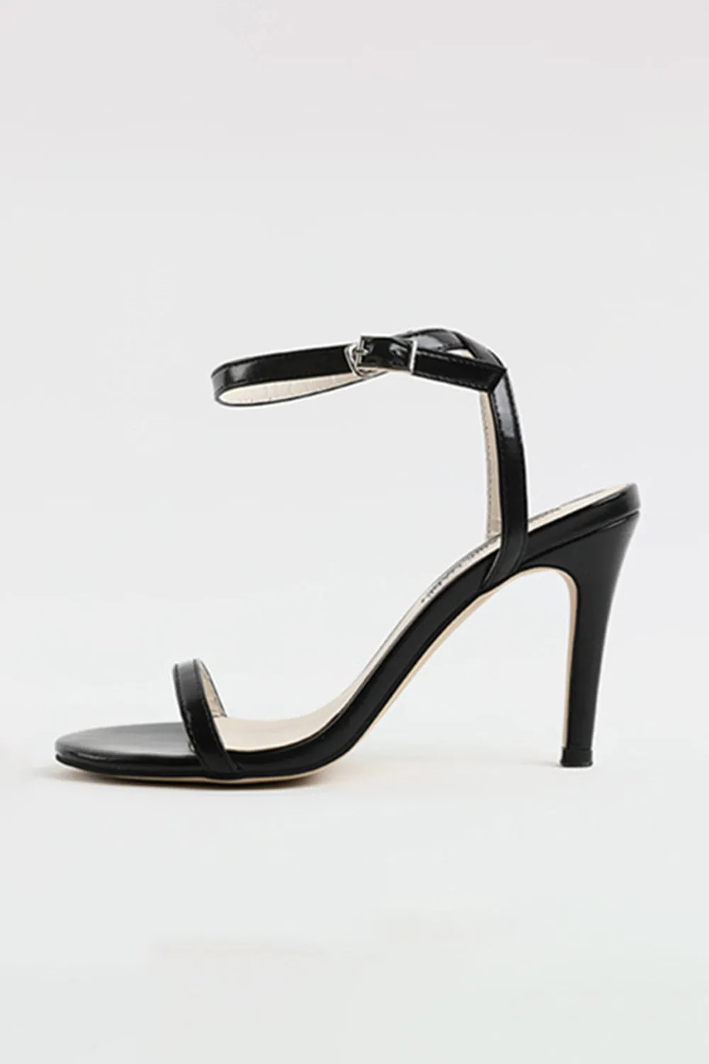 Low Platform Sandals Outdoor Peep Toe Stiletto Heel Shoes With Buckle Ankle Strap