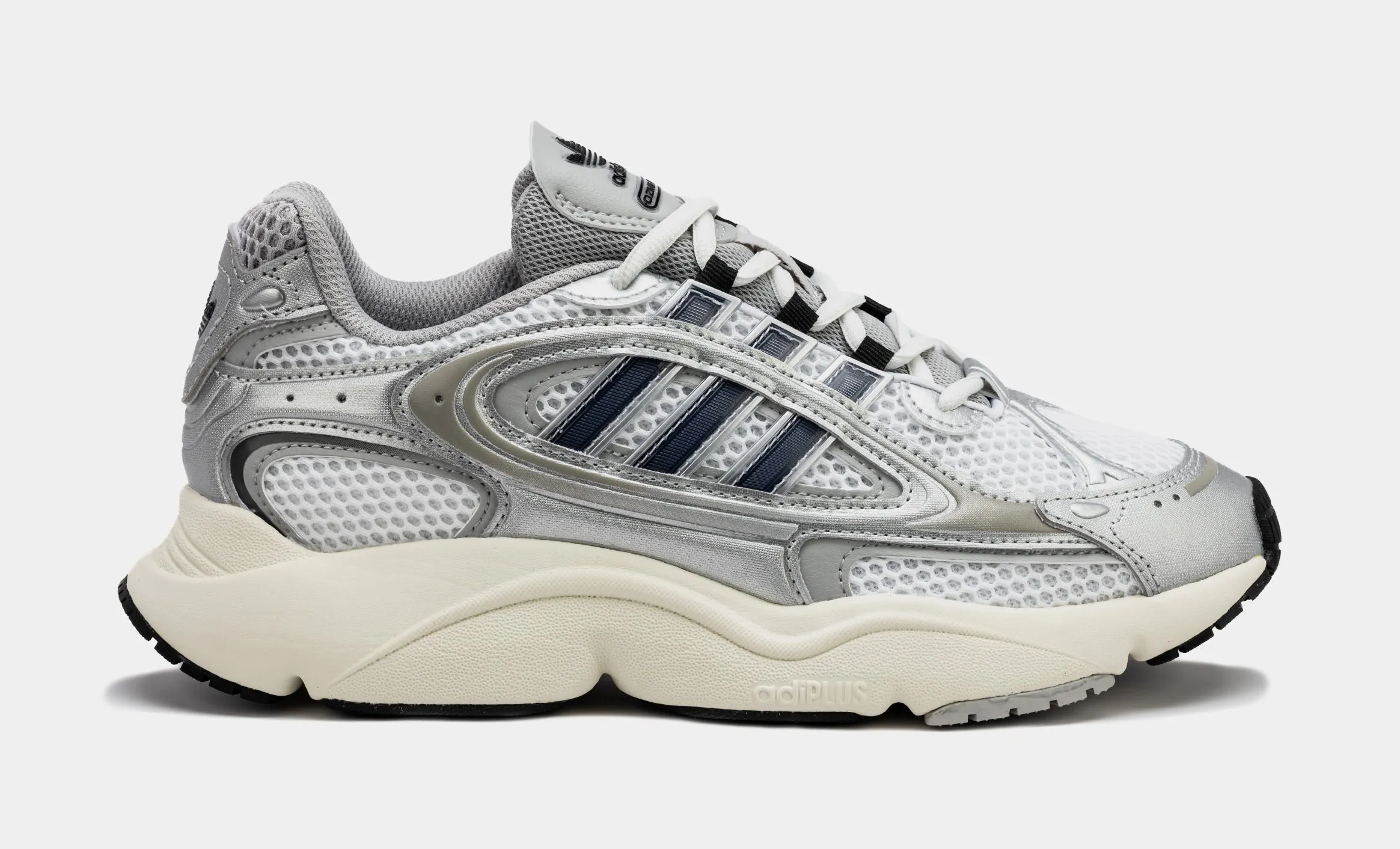 Ozmillen Mens Running Shoes (White/Black) Adidas Spring Shoes