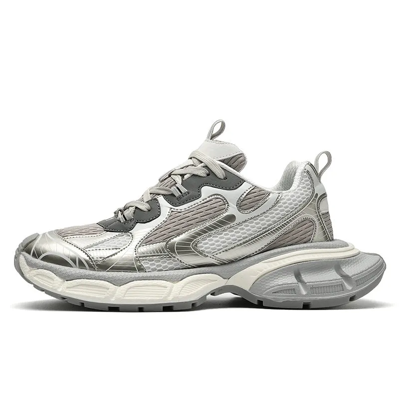 Paris 3XL Nine Generations Daddy Shoes Men's Summer Trendy Casual Sneakers 2024 New Ins Old Dirty Shoes Skinny Jeans And Sneakers