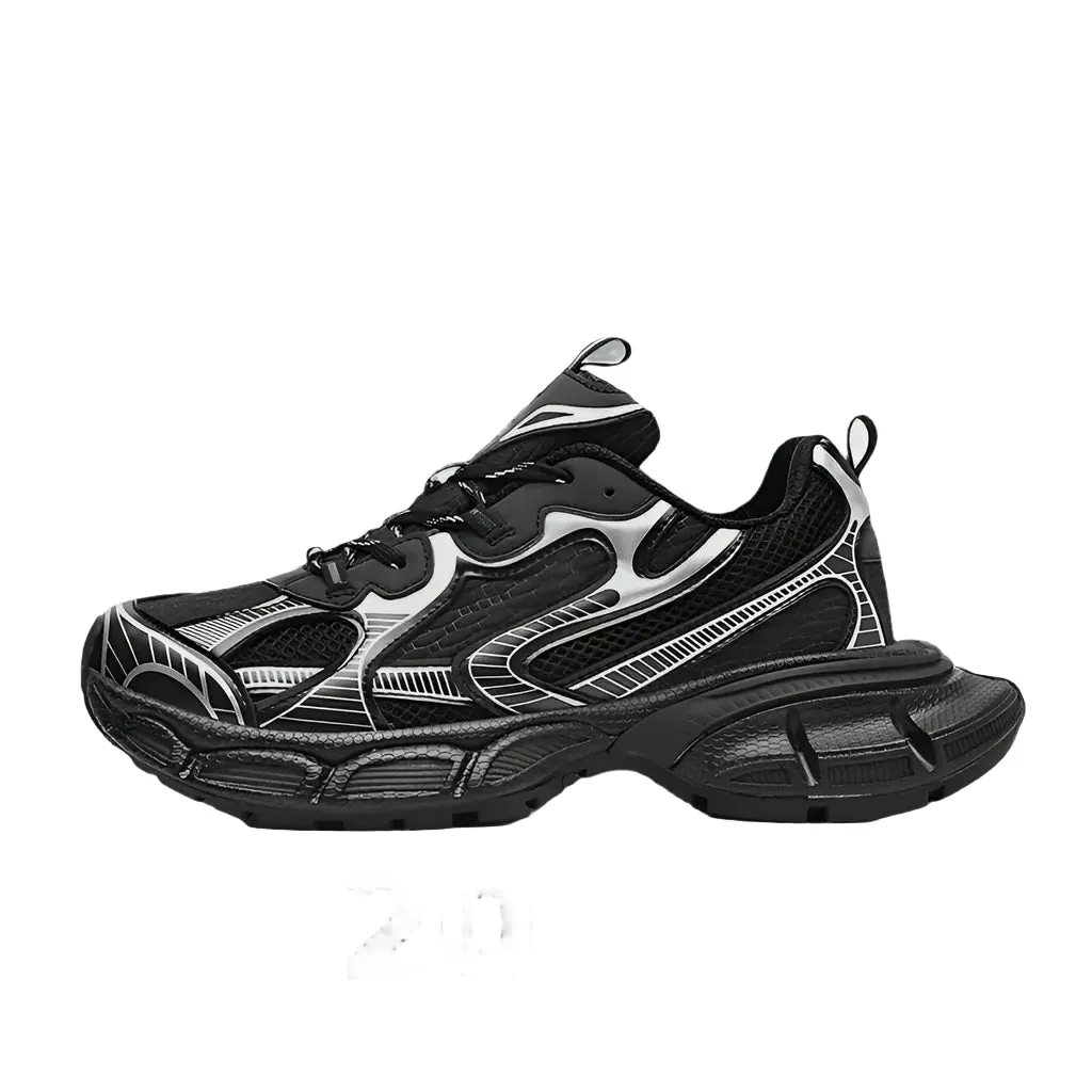 Paris 3XL Nine Generations Daddy Shoes Men's Summer Trendy Casual Sneakers 2024 New Ins Old Dirty Shoes Leather Low Top Sneakers