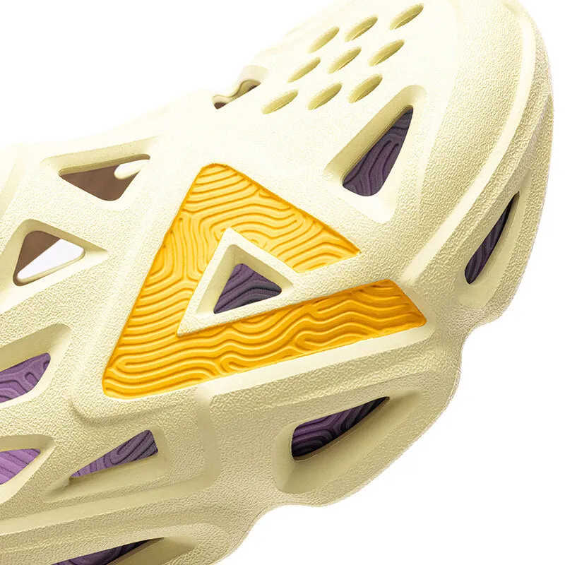 Embroidered Sandals PEAK TAICHI  Summer Shoes Men's Lightweight Sandals Breathable Casual Shoes Beach Hole Shoes For Men E12035L