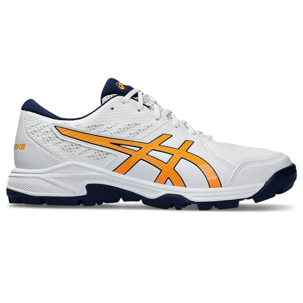 ASICS Men's Gel-Peake 2 Cricket Shoe (White/Stadium Orange) Asics Matflex 7 Wrestling Shoes