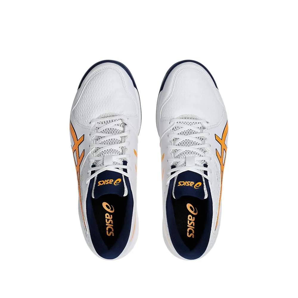 Best Asics Jogging Shoes ASICS Men's Gel-Peake 2 Cricket Shoe (White/Stadium Orange)