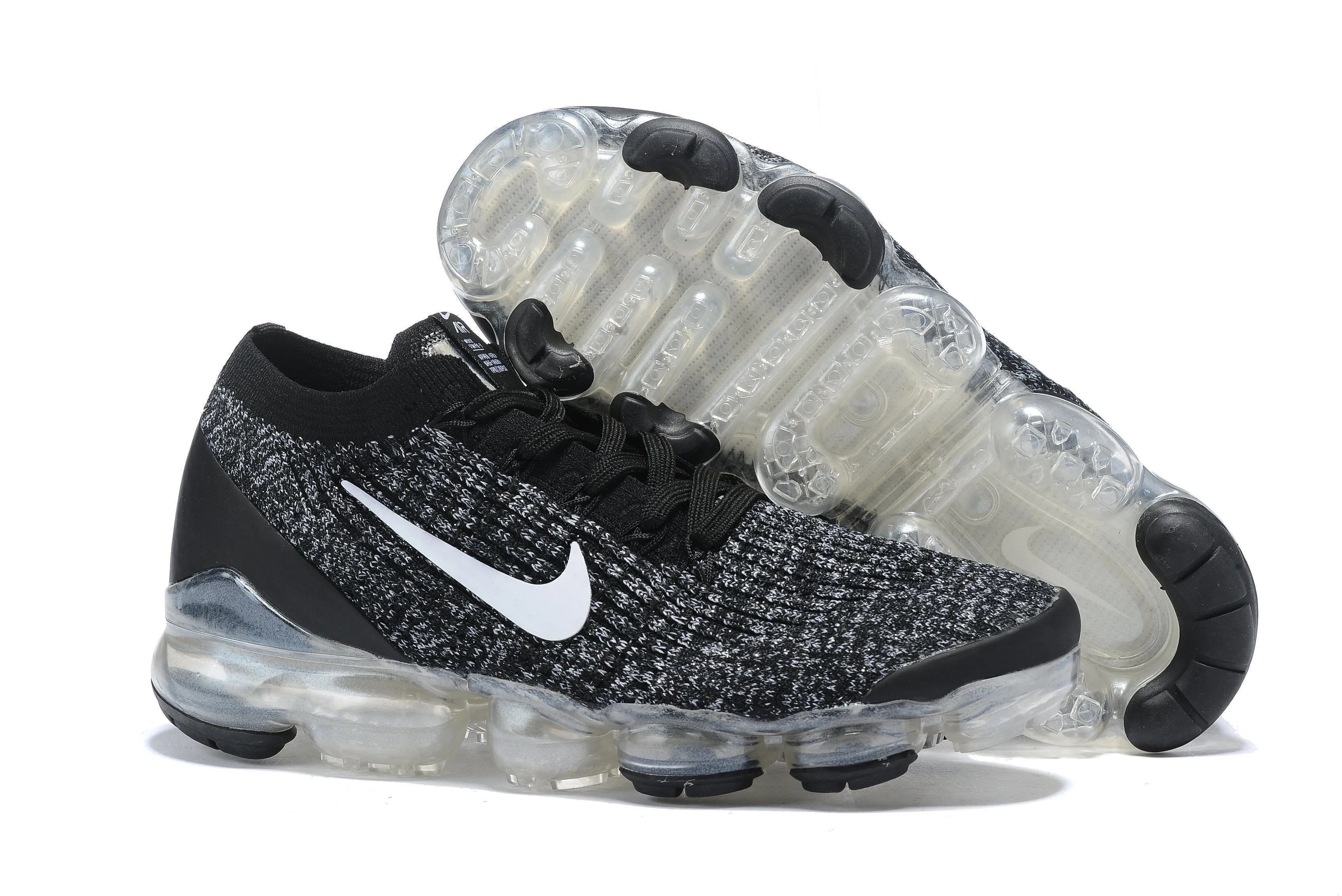 Nike Air Vapormax Flyknit 3 "Oreo" Grey Black Shoes Sneakers Men !!! CYBER MONDAY SALE !!! Asics Running Shoes Gel Cumulus 15