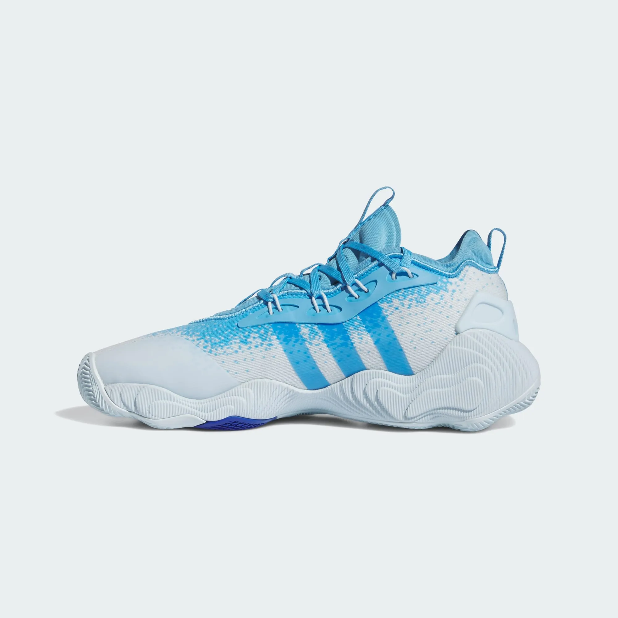Adidas Trae Young 3 Basketball Shoe (Semi Blue Burst)(IE2707) Adipure Adidas Golf Shoes