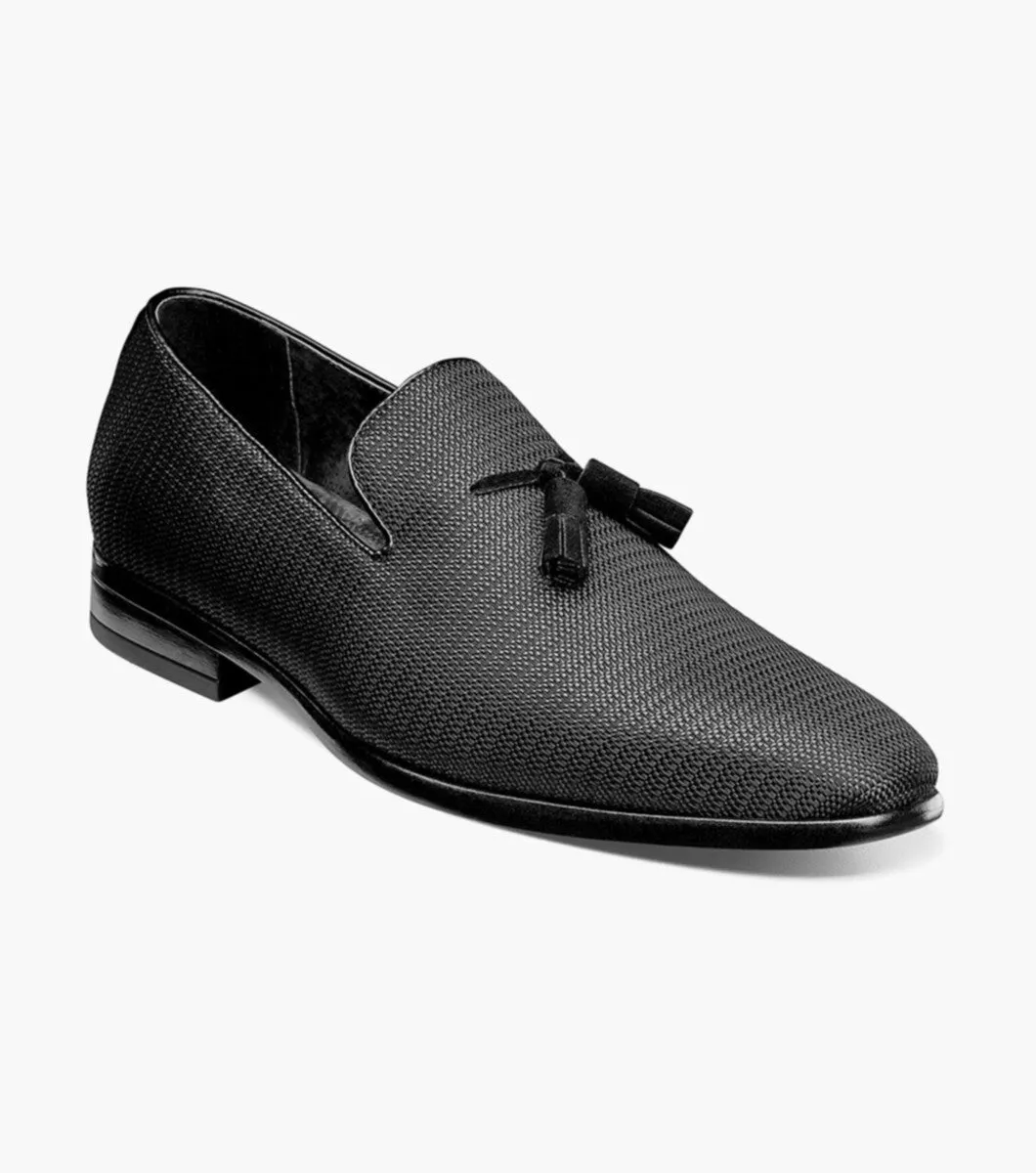 STACY ADAMS Men's Tazewell Tassel Slip-On Loafer Tassell Loafers