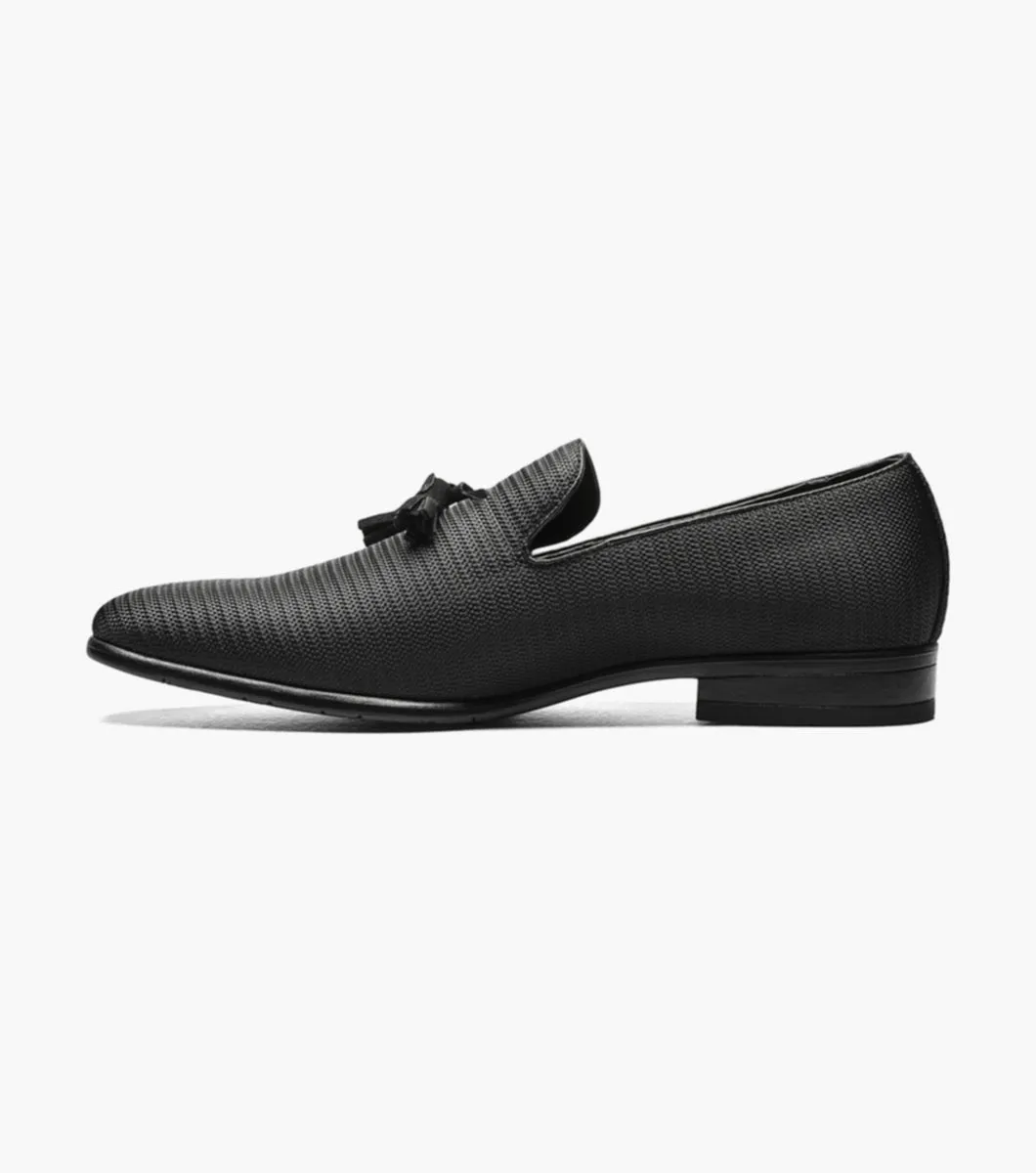 Loafers Mens Leather STACY ADAMS Men's Tazewell Tassel Slip-On Loafer