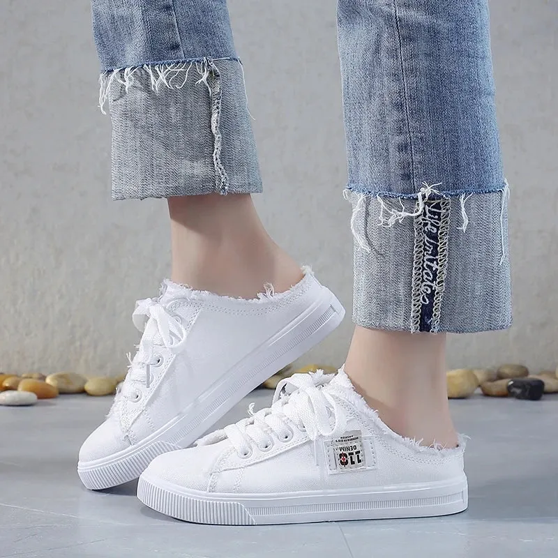 Originals Samba Sneakers Women Canvas Shoes flat sneakers women casual shoes low upper lace up white shoes