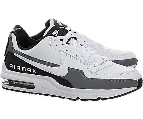 Nike Men's Air Max LTD 3 White/White/Black/Cool Grey Running Shoe (10.5 D(M) US) Custom Asics Running Shoes