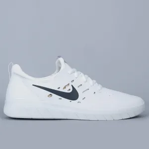 Best Asics Shoes Lifestyle Nike SB Nyjah Free Shoes Summit White / Anthracite