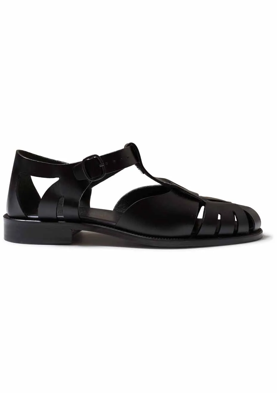 Loafers Casual Outfit Pesca Men's Fisherman Sandal Black