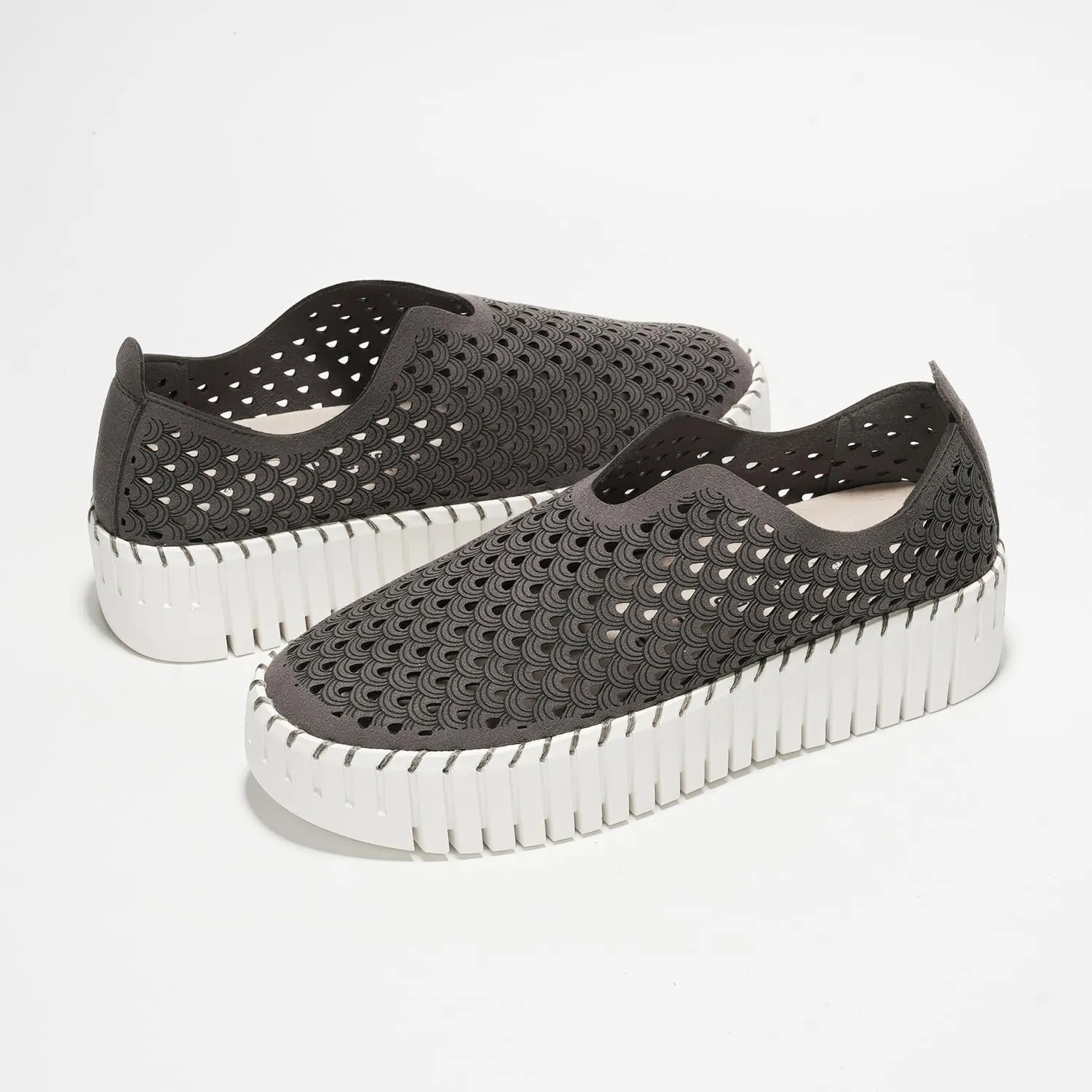 Cloud Work Boots Platform Sneakers for Women - Lightweight Shoes for Women - Slip-On Womens Shoes, Non Slip Work Shoes Women, Leather Insole Walking Shoes Women Footwear (Daffodil)