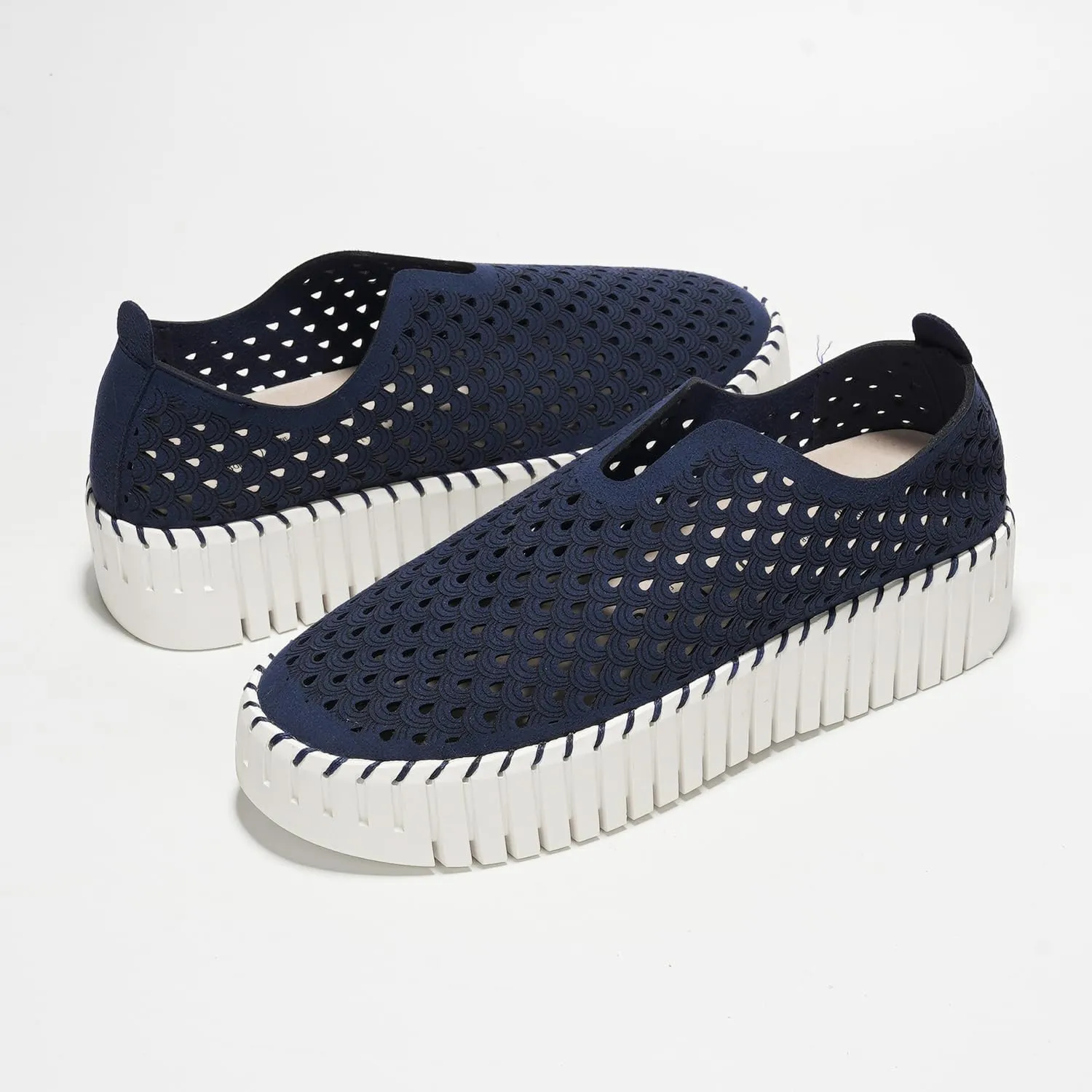 Platform Sneakers for Women - Lightweight Shoes for Women - Slip-On Womens Shoes, Non Slip Work Shoes Women, Leather Insole Walking Shoes Women Footwear (Daffodil) Fiberglass Toe Work Boots