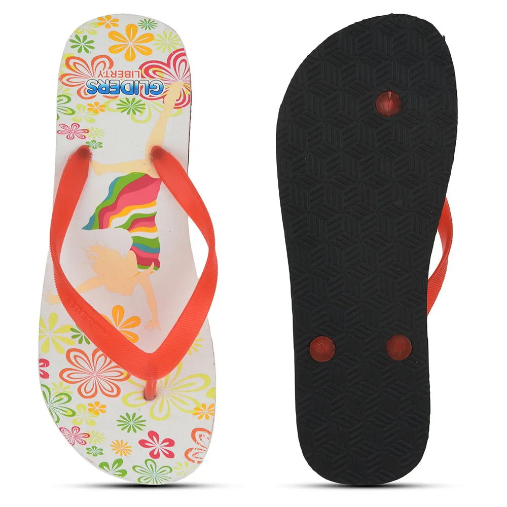 Gliders Casual Black Flip Flop For Women AHA-124E By Liberty Big Joe Turner Flip Flop And Fly