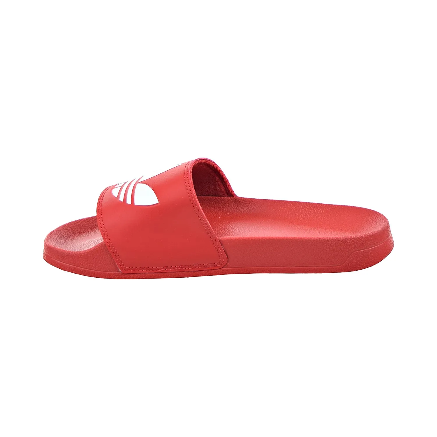 Adidas Adilette Lite Men's Slides Scarlet-Cloud White The Silver Slippers Book