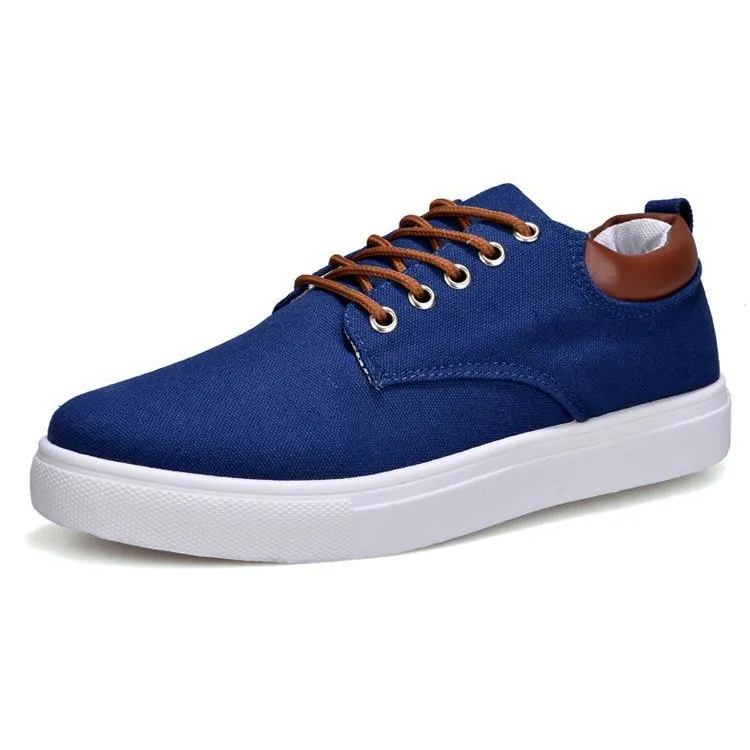 Oxford Sneakers Comfortable Casual  Mens Canvas Shoes