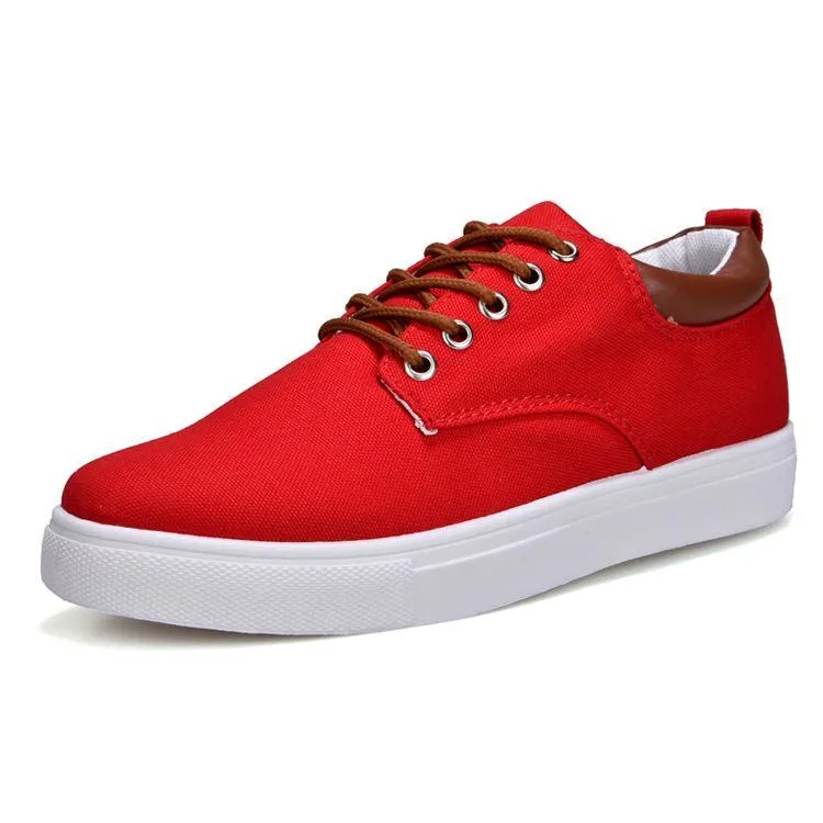 Designer Sneakers Under $300 Comfortable Casual  Mens Canvas Shoes