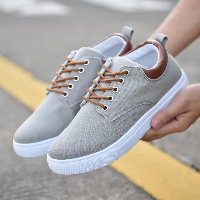 Comfortable Casual  Mens Canvas Shoes Fluevog Sneakers