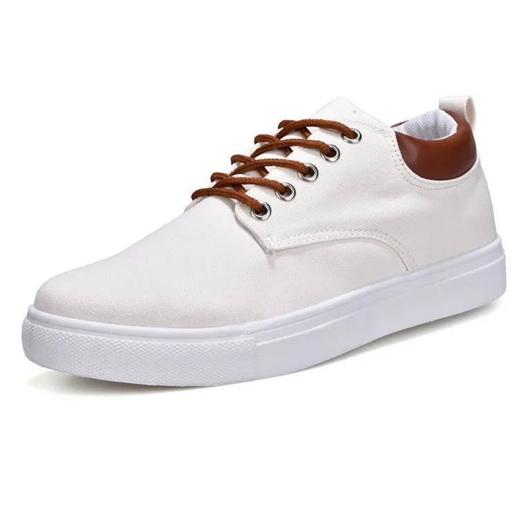 Comfortable Casual  Mens Canvas Shoes Most Comfortable Fashion Sneakers