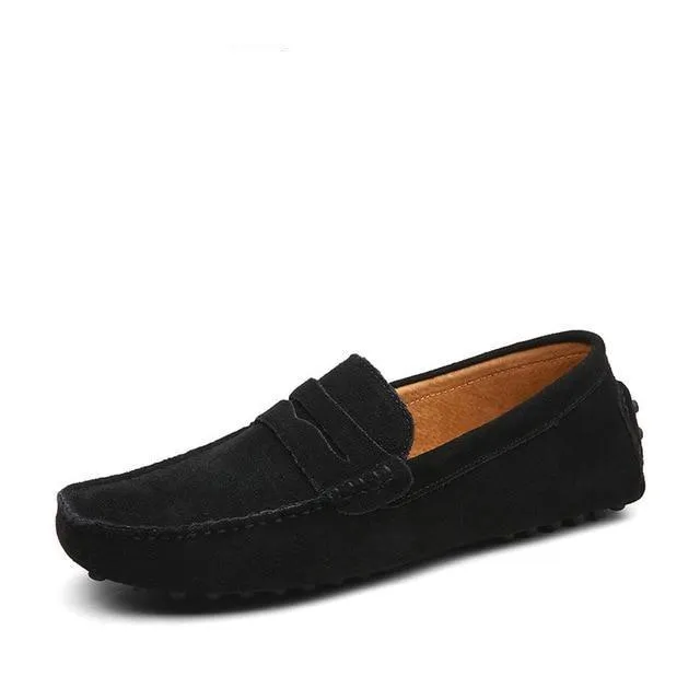 Loafers Summer Men's penny loafers soft casual driving shoes daily slip on flats