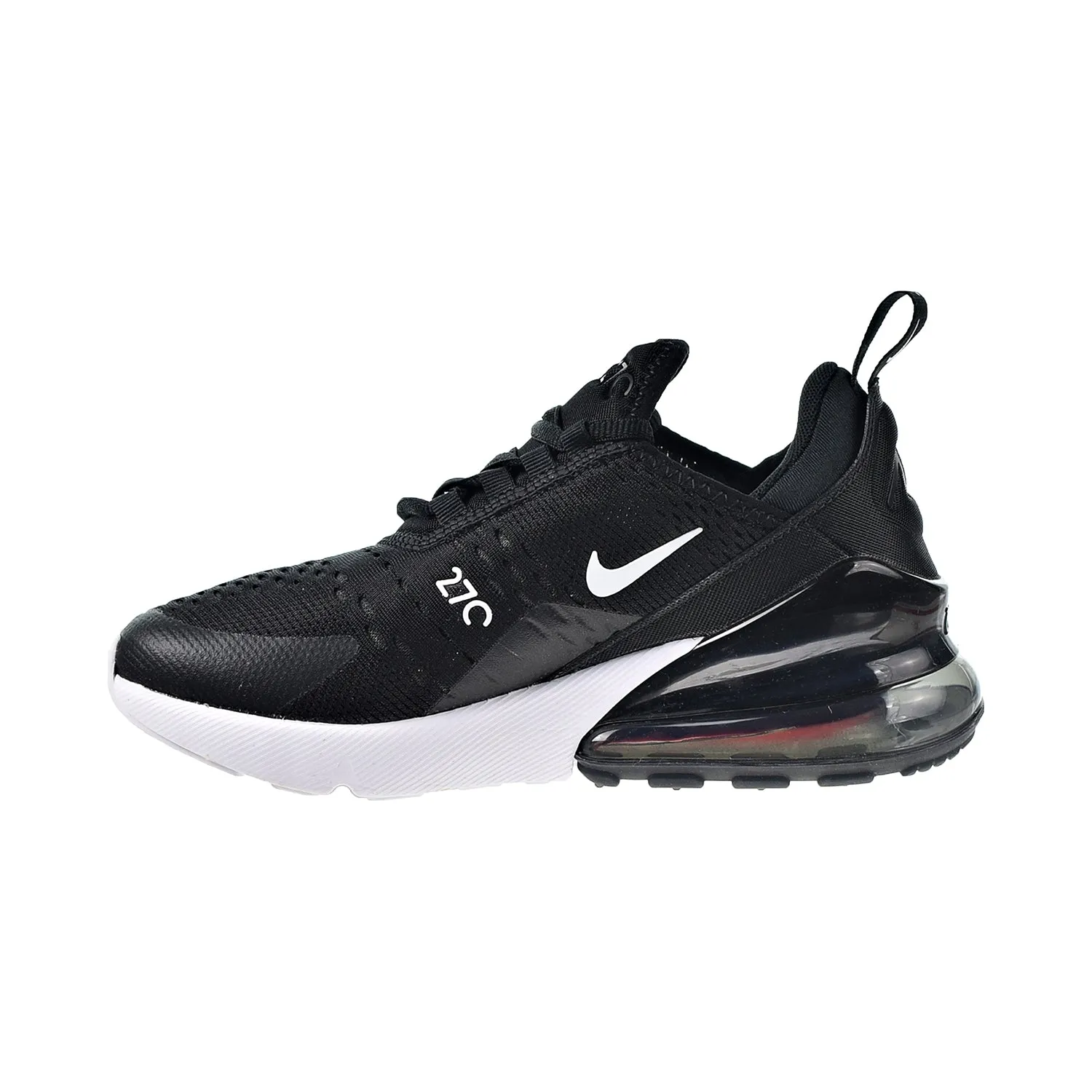 Nike Air Max 270 (GS) Big Kids' Shoes Black-Anthracite Best Asics Walking Shoes For Overpronation