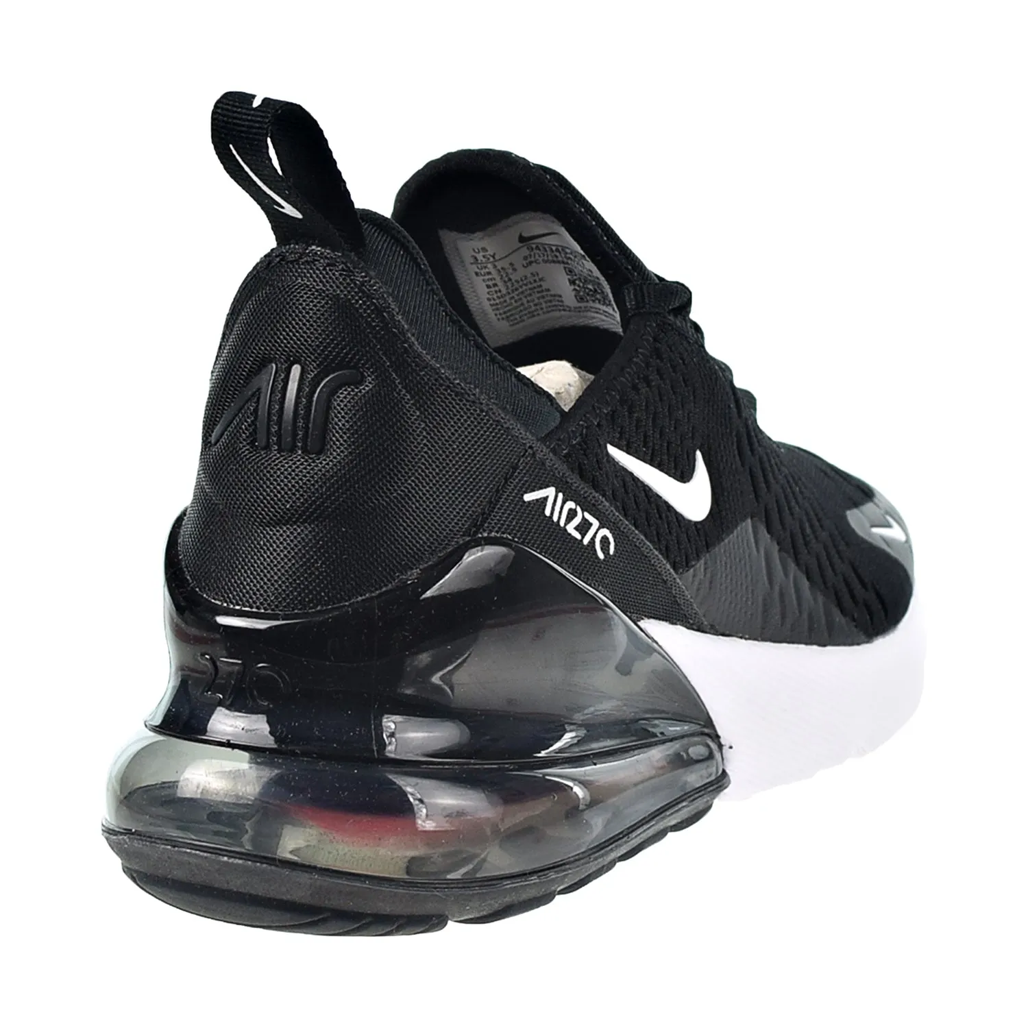 Nike Air Max 270 (GS) Big Kids' Shoes Black-Anthracite Asics Japan S Pf Sportstyle Shoe